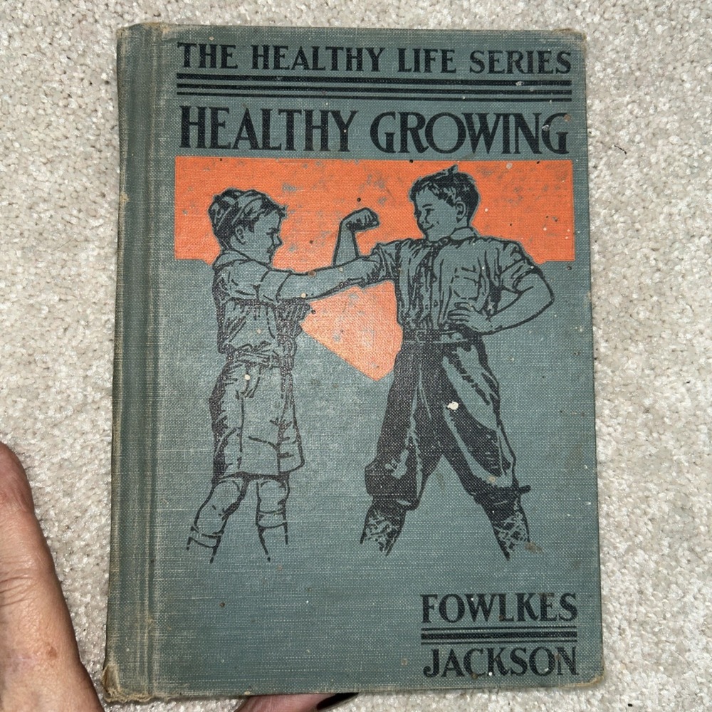 Hardcover The‎ Healthy Life Series Book: Healthy Growing Fowlkes & Jackson 1936